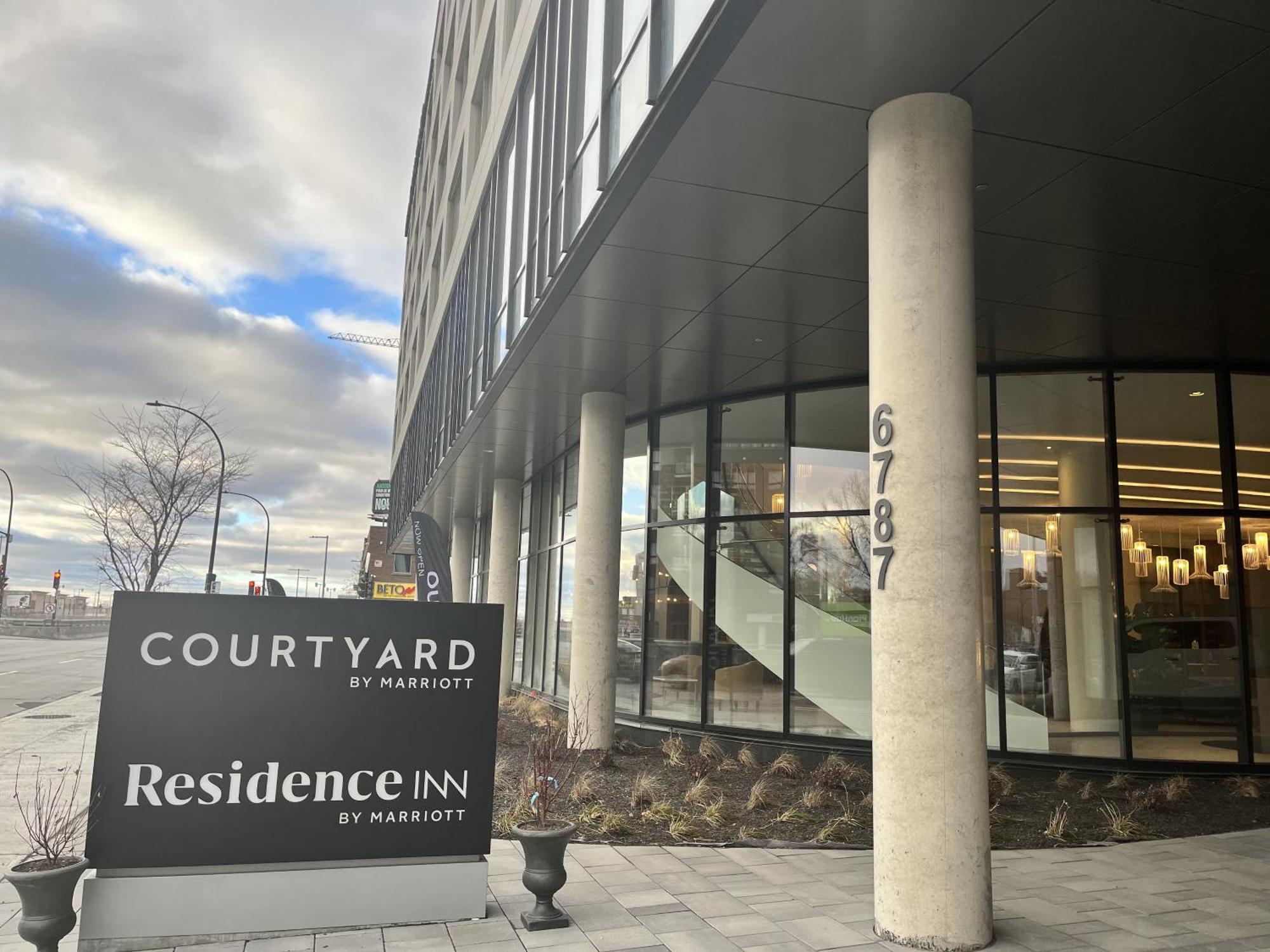 Courtyard Montreal Midtown Otel Dış mekan fotoğraf
